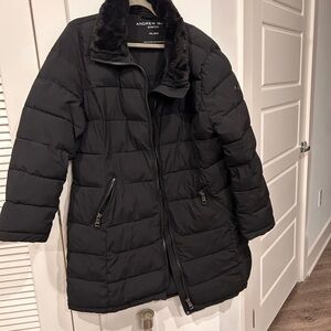 Andrew Marc Women's Black Puffer Jacket